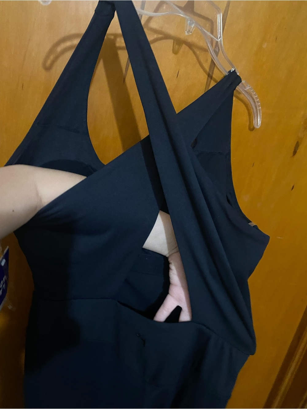 NWT- JoyLab Black Cross-Back One-Piece Jumpsuit sold out/rare - Picture 8 of 10